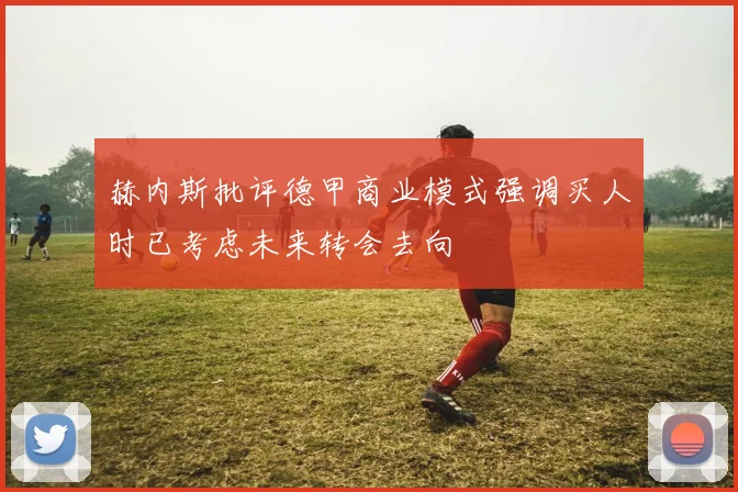 赫内斯批评德甲商业模式强调买人时已考虑未来转会去向